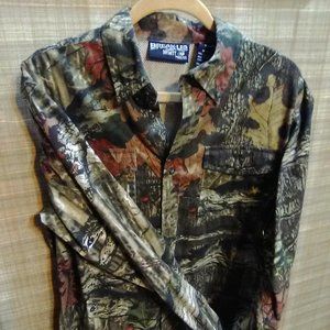 Long sleeved Button-up Camo Shirt